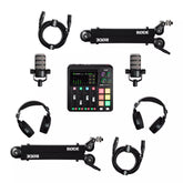 RODE - DUO PODCAST KIT - Two-person Podcasting Kit - Black